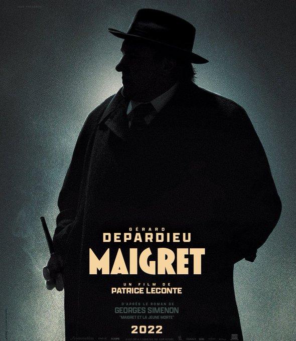 Gérard Depardieu Maigret affiche